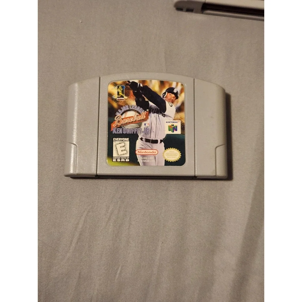 Major League Baseball Ken Griffey Jr Nintendo 64 N64 Game Cartridge USA